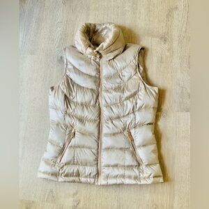 Calvin Klein Champagne Puffer Vest Medium